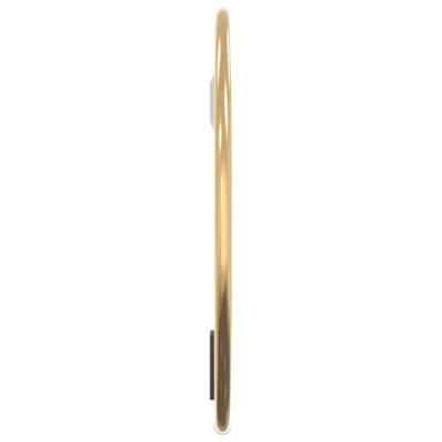 VidaXL Wandspiegel rond ø20 cm goudkleurig