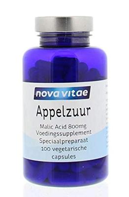Nova Vitae Appelzuur malic acid 800mg 100 Capsules