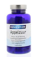 Nova Vitae Appelzuur malic acid 800mg 100 Capsules - thumbnail
