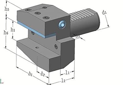 Promat/Tecwerk Radiale gereedschaphouder | B1 DIN 69880 | VDI30 | rechts - 4000833588