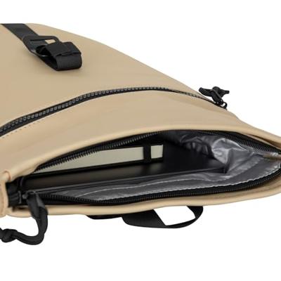 New Rebels Mart Los Angeles Metallic Goud Mini 7L Rolltop Rugzak Waterafstotend New Rebels Mart Los Angeles Metallic Goud Mini 7L Rolltop Rugzak Waterafstotend