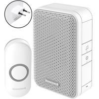 Enzo honeywell draadloze plug-in deurbel met drukknop 100m - 8421030 - thumbnail