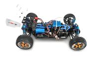 Amewi Booster Pro Brushless 1:10 RC auto Elektro Buggy 4WD RTR 2,4 GHz Incl. accu en lader - thumbnail