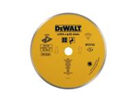 DeWalt Accessoires Diamantblad, met gesloten rand, voor keramiek, Ø250mm, asgat 25,4mm - DT3733-XJ - thumbnail