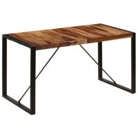 VidaXL Eettafel 140x70x75 cm massief acaciahout - thumbnail