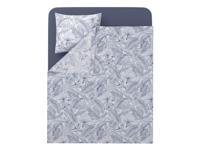 LIVARNO Renforcé-dekbedovertrekset, 3-delig (Blauw) - thumbnail