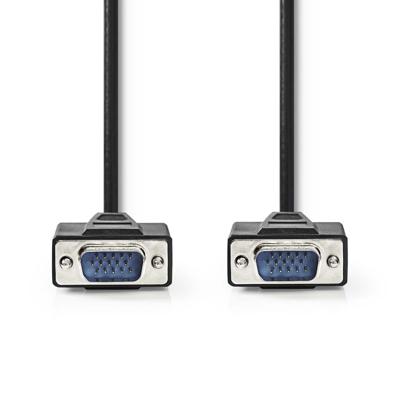 VGA-kabel | VGA male - VGA male | 20 m | Zwart