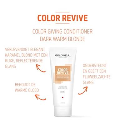 Goldwell Dualsenses Color Revive Color Giving Conditioner Dark Warm Blonde 200ml Goldwell Dualsenses Color Revive Color Giving Conditioner Dark Warm Blonde 200ml