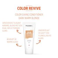 Goldwell Dualsenses Color Revive Color Giving Conditioner Dark Warm Blonde 200ml - thumbnail