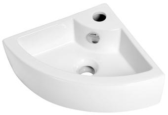 Plieger Miami Hoekfonteinset Wit 32x32CM Plieger Miami Hoekfonteinset Wit 32x32CM