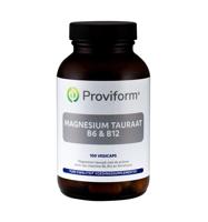 Proviform Magnesium tauraat B6 & B12 100 Vegetarische capsules - thumbnail