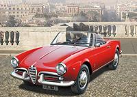 Italeri 3653 Alfa Romeo Giulietta Spider 1300 Auto (bouwpakket) 1:24 - thumbnail