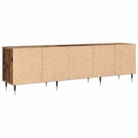 TV-kast Oud hout 150 x 30 x 44.5 cm Bewerkt hout - thumbnail