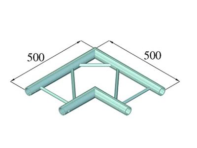 Alutruss BQ2-PAC21H Hoek