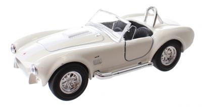Welly Shelby Cobra 427 - Schaal 1:34 - Wit Welly Shelby Cobra 427 - Schaal 1:34 - Wit