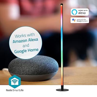 Nedis WIFILD20RGBW Smartlife Sfeerverlichting Wi-fi Tube 180 Lm Rgbic / Warm Tot Koel Wit 2700 - 6500 K 10 W Metaal / Siliconen - thumbnail