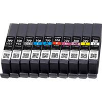 Canon PFI-300 multipack MBK/PBK/C/M/Y/PC/PM/R/GY/CO - thumbnail