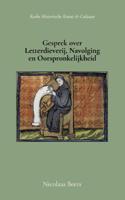 Gesprek over letterdieverij (Paperback) - thumbnail
