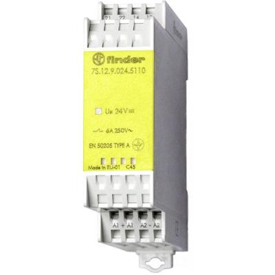 Finder 7S.12.9.024.5110 Industrieel relais Nominale spanning: 24 V/DC Schakelstroom (max.): 6 A 1x NO, 1x NC Tray 1 stuk(s) Finder 7S.12.9.024.5110 Industrieel relais Nominale spanning: 24 V/DC Schakelstroom (max.): 6 A 1x NO, 1x NC Tray 1 stuk(s)