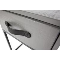 WOOOD Nachtkastje 'Morris' met 1 lade, kleur Leem - thumbnail