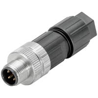Weidmüller 2681480000 Sensor/actuator connector M12 Aantal polen (sensoren): 4 Stekker 1 stuk(s) - thumbnail