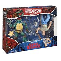 Teenage Mutant Ninja Turtles & Stranger Things Action Figure Double Pack - Raphael & Hopper - thumbnail