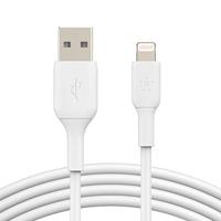 Belkin Lightning-kabel (Boost Charge Lightning/USB-kabel voor iPhone, iPad, AirPods) MFi-gecertificeerde iPhone-laadkabel (wit, 15 cm) - thumbnail