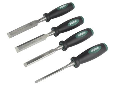 Brüder Mannesmann Houtsteekbeitelset 4 dlg (Hobby) - 66100
