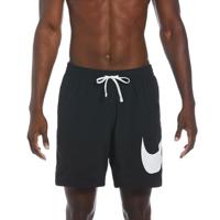 Nike Swim 7" Volley Large Swoosh Zwembroek Heren Zwart - Maat M - Kleur: Zwart | Soccerfanshop - thumbnail
