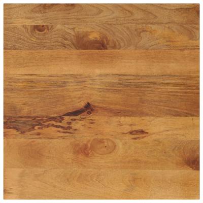 Tafelblad vierkant 80x80x3,8 cm massief mangohout