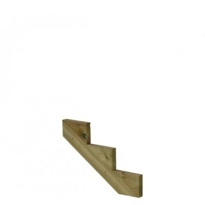 Trapbalk 3 Treden 34,2° Trapbalk 3 Treden 34,2°