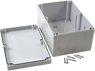 Hammond Electronics 1554VB2GY Universele behuizing 240 x 160 x 120 Polycarbonaat Grijs 1 stuk(s)