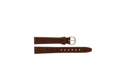 Horlogeband Universeel D414 Leder Cognac 14mm