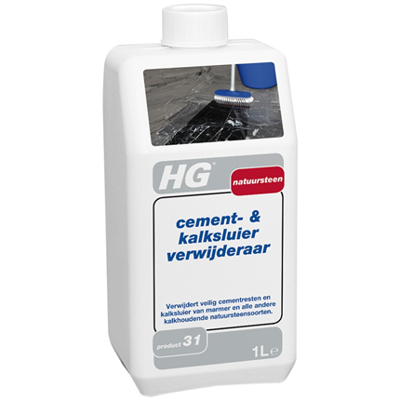 HG Natuursteen cement- & kalksluier verwijderaar ( product 31).