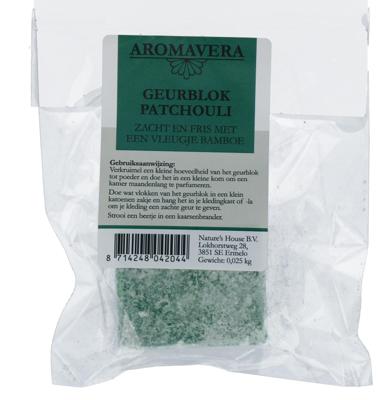 Aroma Vera Geurblok Patchouli Aroma Vera Geurblok Patchouli