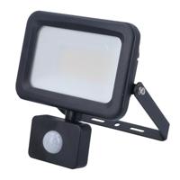 AS Schwabe Optiline 46670 LED-buitenschijnwerper met bewegingsmelder Energielabel: E (A - G) LED 30 W Zwart - thumbnail