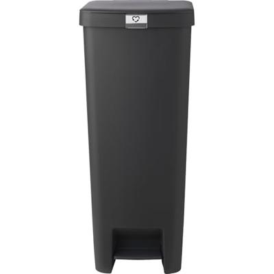 Brabantia stepup pedaalemmer 40 liter dark grey Brabantia stepup pedaalemmer 40 liter dark grey