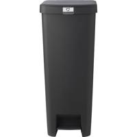 Brabantia stepup pedaalemmer 40 liter dark grey - thumbnail