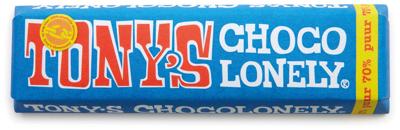 Chocolade tony chocolonely puur reep 50 gr Chocolade tony chocolonely puur reep 50 gr