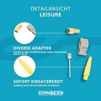 CONTEC ventiladapter-set "leisure" ct valve ada.set freizeit with diff. adapters - thumbnail