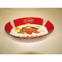 Arcuisine ovale schaal 35x24 cm glas - thumbnail