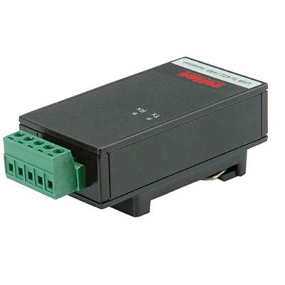 ROLINE USB 2.0 naar RS422/485 Adapter voor DIN Rail montage