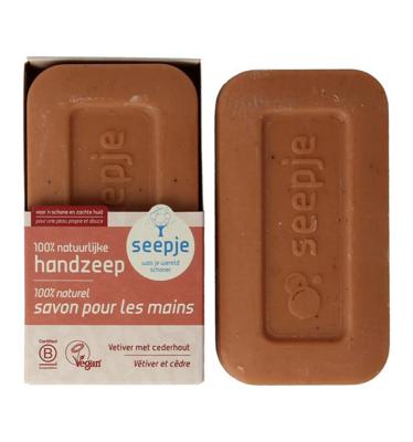 Seepje Natuurlijke Handzeep Vetiver Cederhout Seepje Natuurlijke Handzeep Vetiver Cederhout