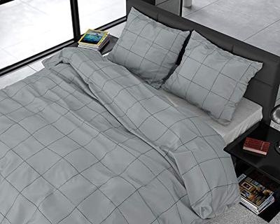 Dreamhouse Deep check Grey 140 x 220 cm