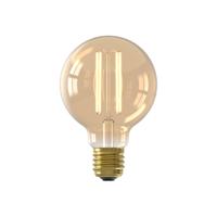 Calex LED volglas LangFilament Globelamp 220-240V 3.5W 250lm E27 G80, Goud 2100K Dimbaar - thumbnail