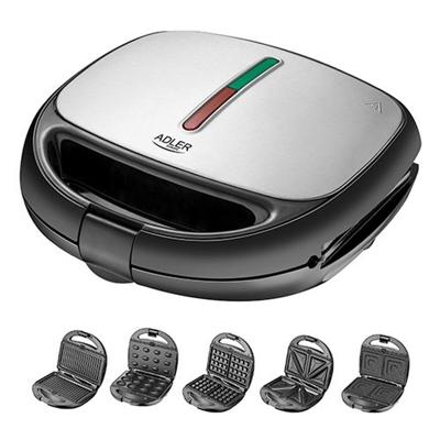 Tosti apparaat Adler AD 3040 Zwart 1200 W