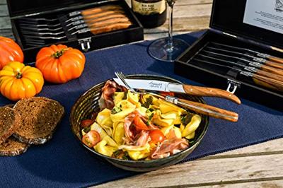 Laguiole Style de Vie Steakmessen Luxury Line Olijfhout - 6 stuks