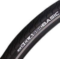 Buitenband CST Basic 26 x 1 3/8" / 37-590 mm - zwart met reflectie - thumbnail
