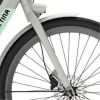 Cortina voorvork e-nite metallic silver matt - thumbnail