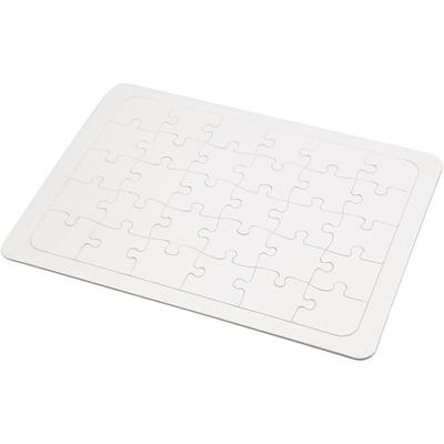 Creativ Company Puzzel, afm 21x30 cm, wit, 1 stuk - thumbnail